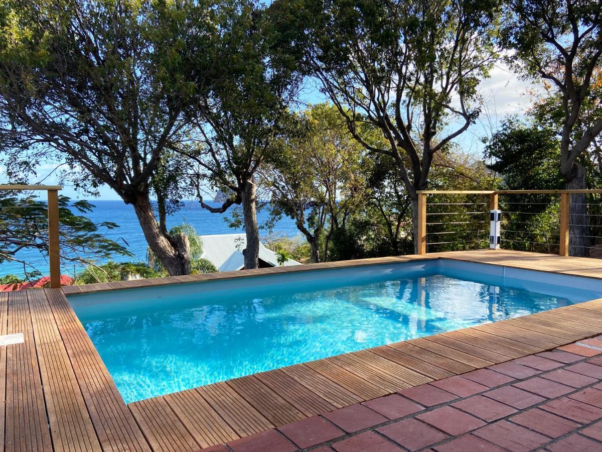 Le Caillou *** Belle Villa, 4 Chambres, Piscine, Vue Mer *** Le Diamant Exterior foto